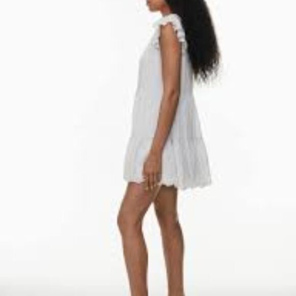 Wilfred Sidonie Tiered Babydoll Dress S - Picture 12 of 15